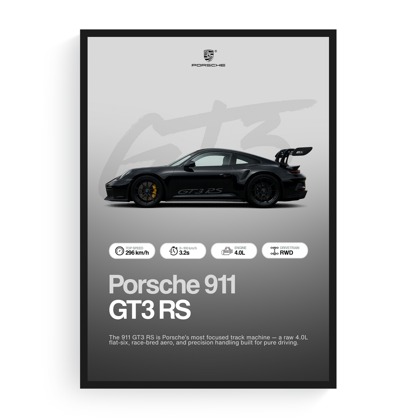 PORSCHE 911 GT3 RS